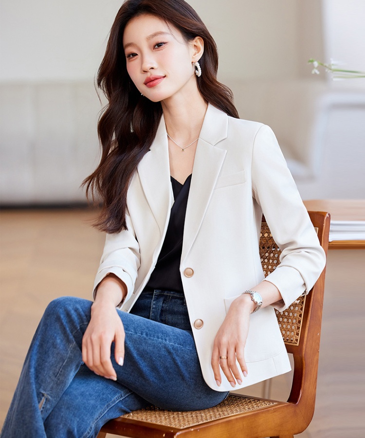 Short fashion business suit slim Casual coat for women