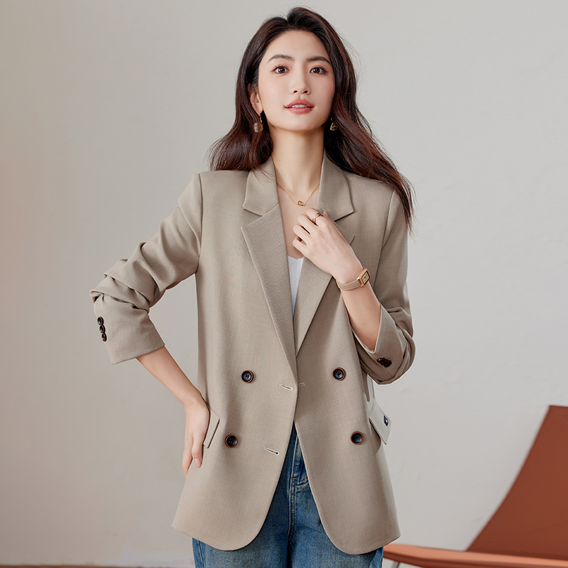 Short fashion business suit slim coat for women