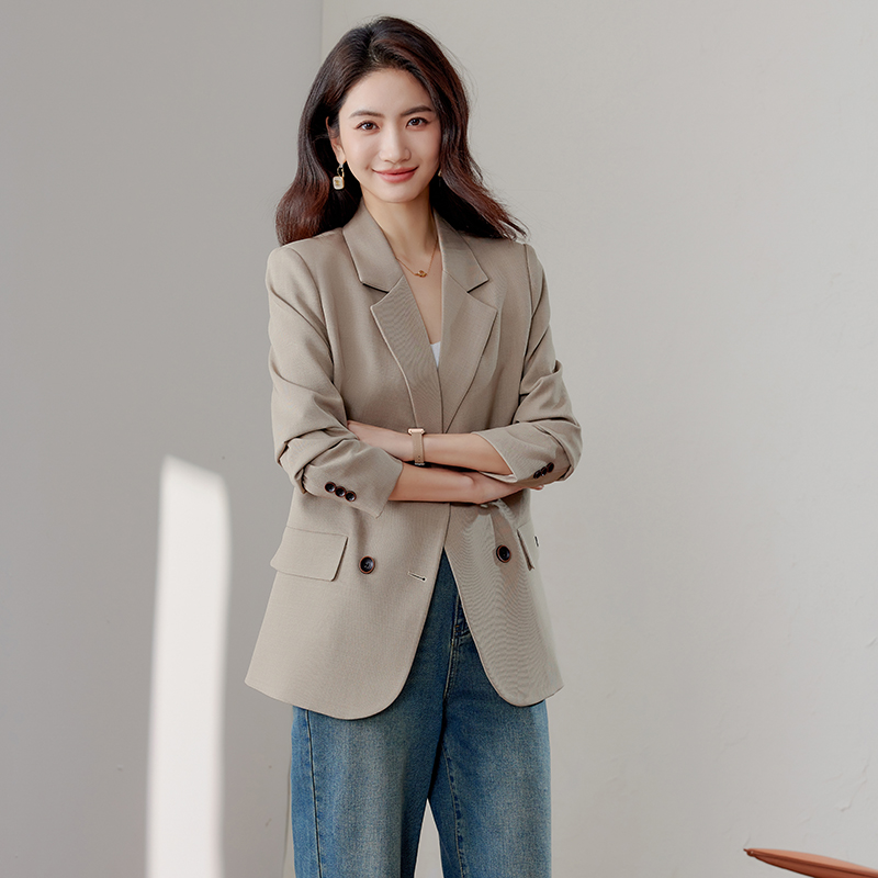 Short fashion business suit slim coat for women