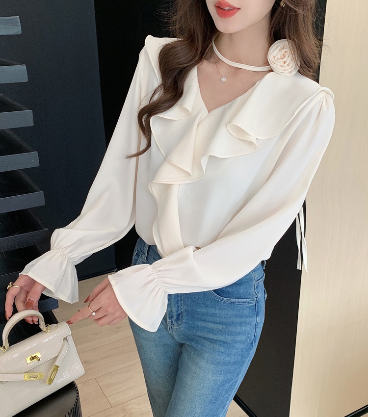 Spring shirt Korean style small shirt for women