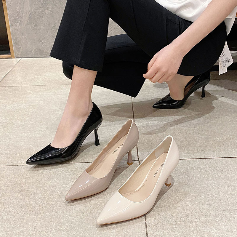 High-heeled pointed high-heeled shoes spring shoes for women