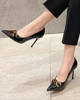 Low high-heeled shoes shoes for women