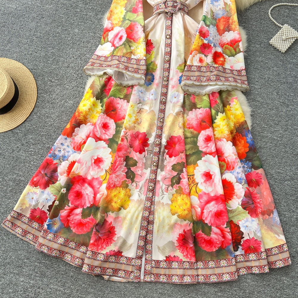 Unique dress temperament long dress for women