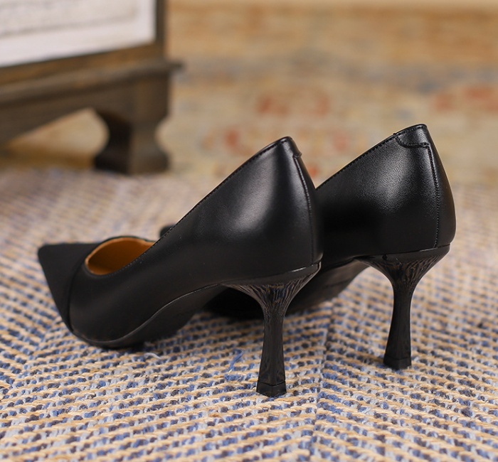 Fine-root shoes pointed high-heeled shoes for women