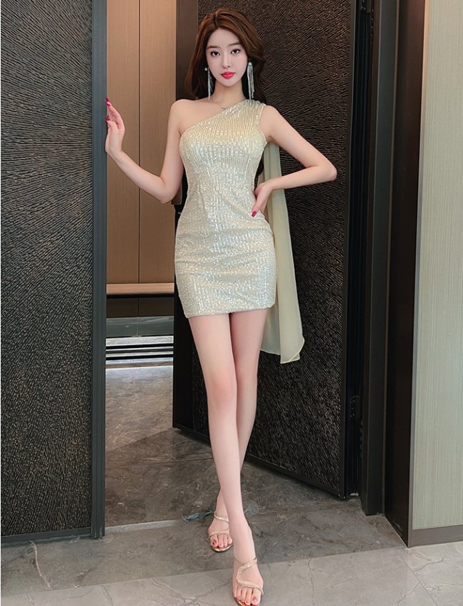 Banquet temperament spring noble mermaid sexy dress