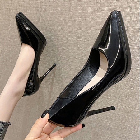 Temperament high-heeled shoes low shoes for women