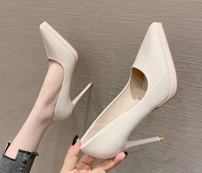 Temperament high-heeled shoes low shoes for women