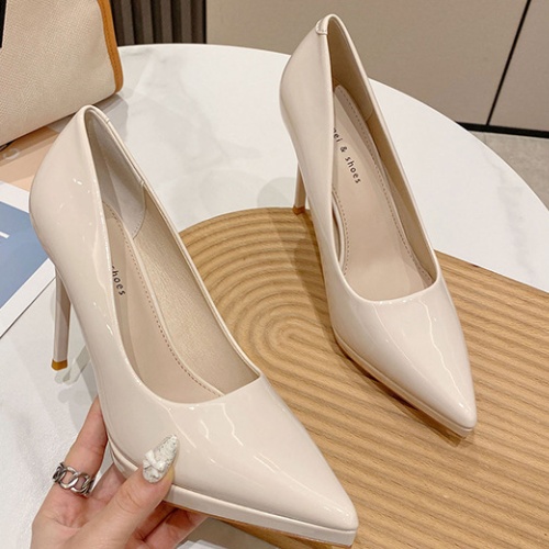 Temperament high-heeled shoes low shoes for women