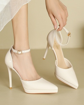 Fine-root sandals summer high-heeled shoes for women