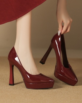 Profession high-heeled shoes fine-root shoes for women