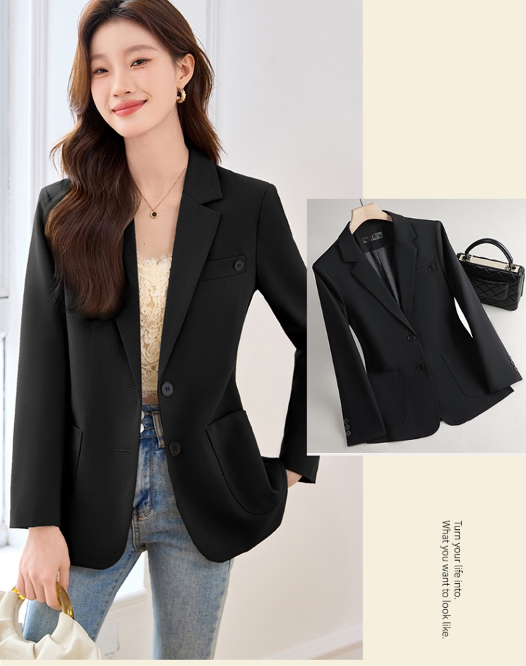 Spring profession tops temperament slim coat for women