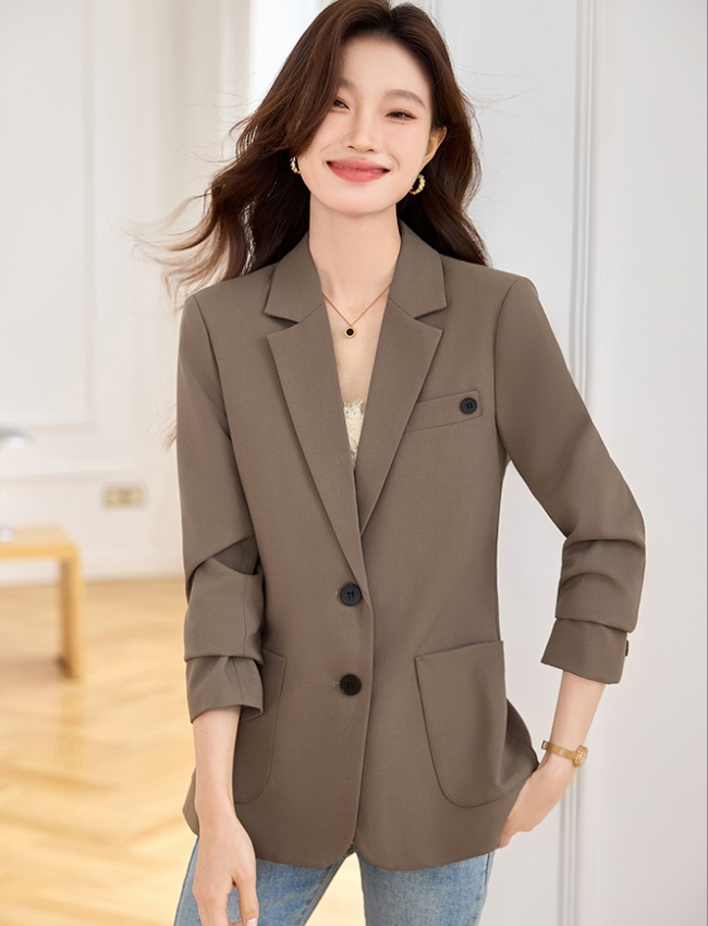 Spring profession tops temperament slim coat for women