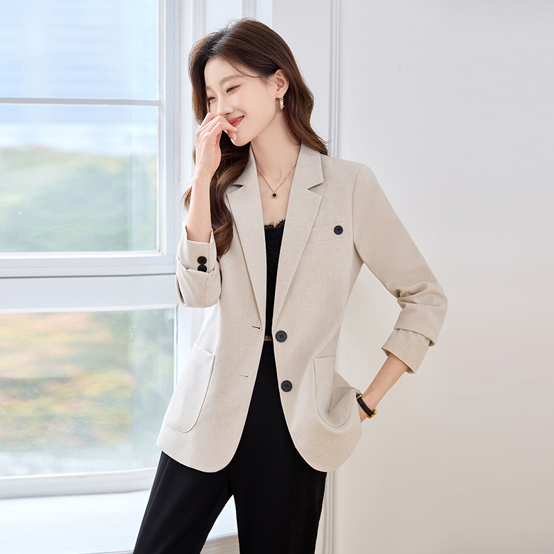 Spring profession tops temperament slim coat for women