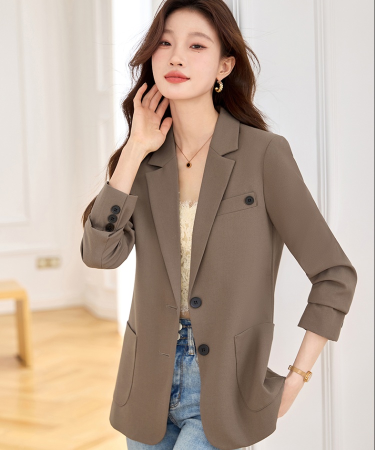 Spring profession tops temperament slim coat for women