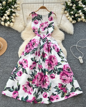 Western style dress fashion formal dress for women