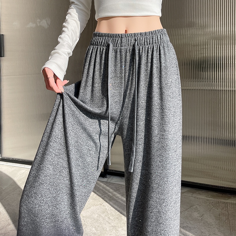 Straight loose Casual pants spring lazy sweatpants for women