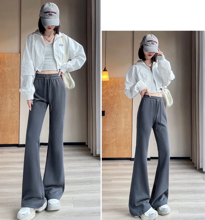 Low-waist yoga wide leg pants spring sweatpants for women