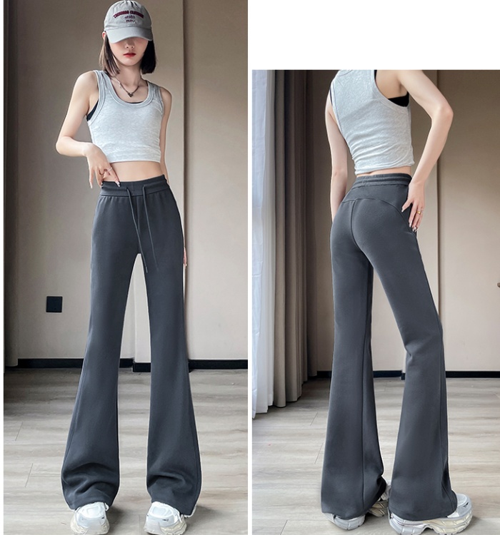 Low-waist yoga wide leg pants spring sweatpants for women