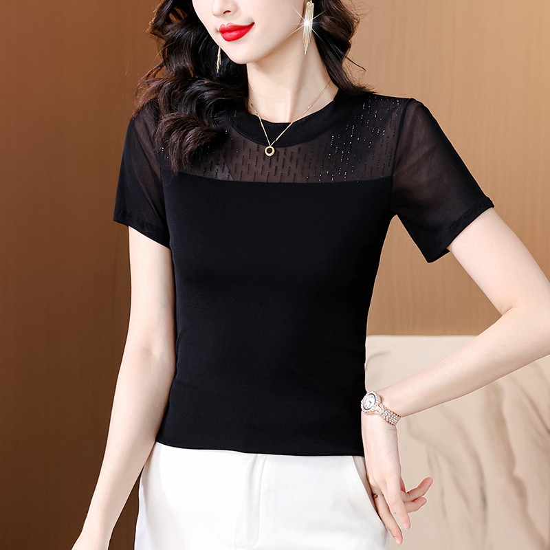 Spring small shirt bottoming shirt for women