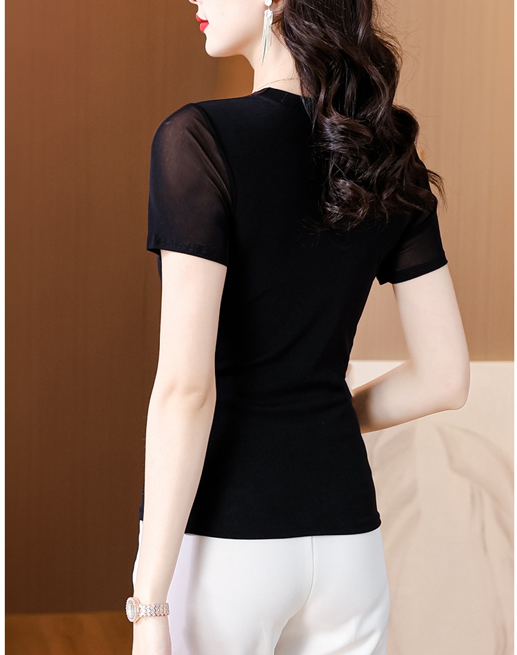 Spring small shirt bottoming shirt for women