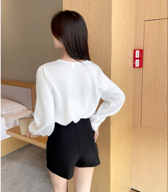 Commuting long sleeve shirt Casual tops for women