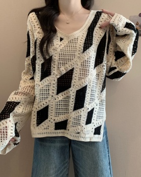 Spring lazy pullover Korean style sweater for women