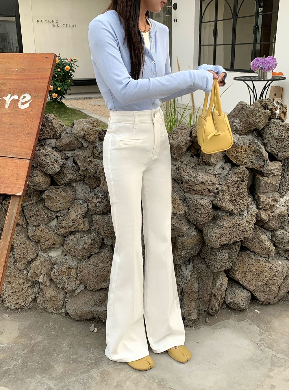 Spring slim long pants Korean style pants for women