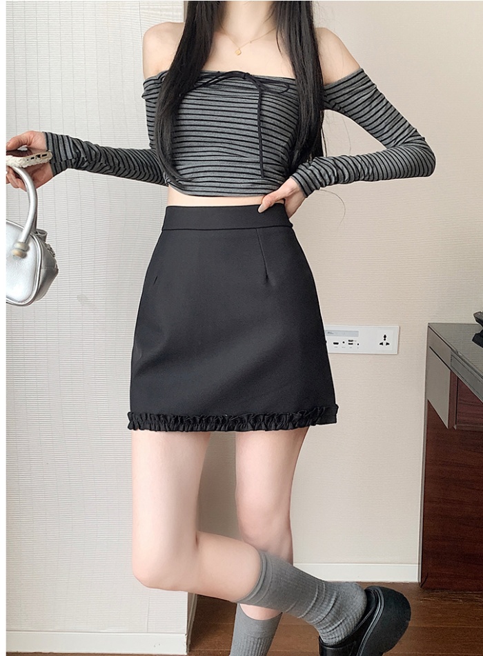 High waist skirt business suit for women