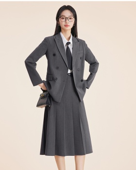 Temperament business suit overalls coat 2pcs set for women