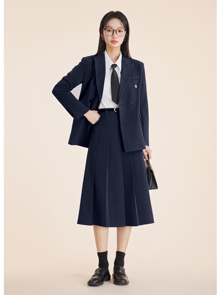 Temperament business suit overalls coat 2pcs set for women