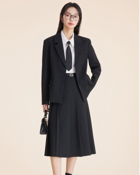 Profession commuting skirt spring business suit 2pcs set