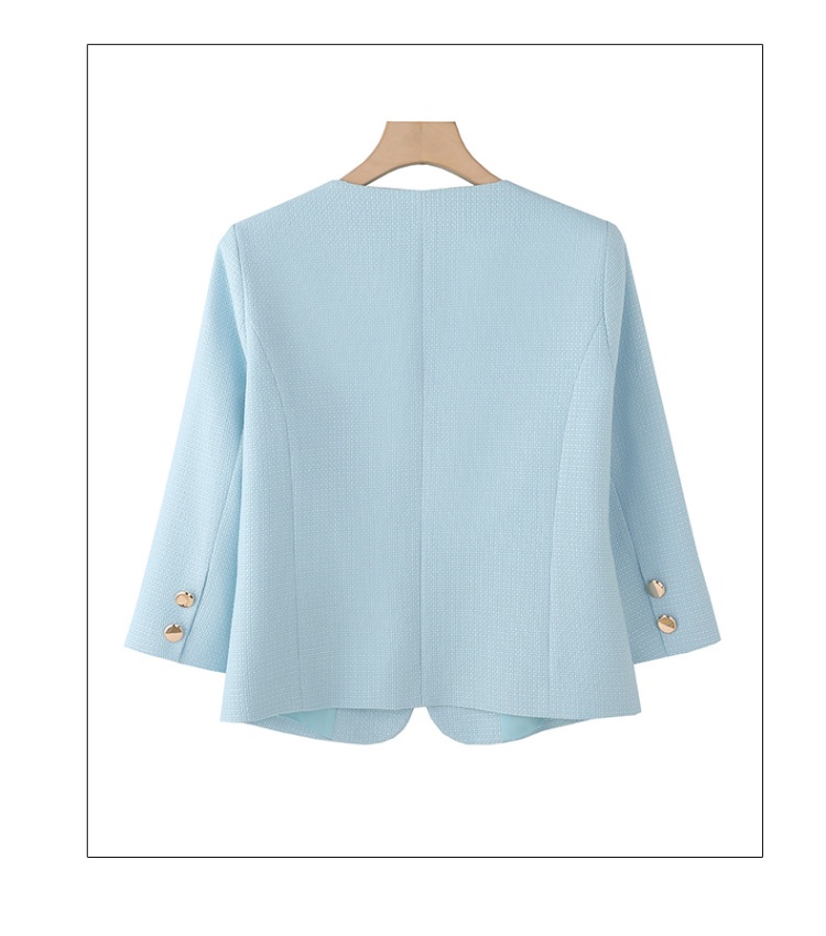 Spring short sleeve short chanelstyle jacket for women