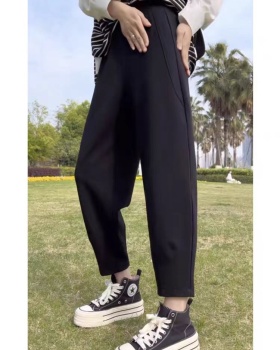 Slim harem pants wide leg casual pants for women