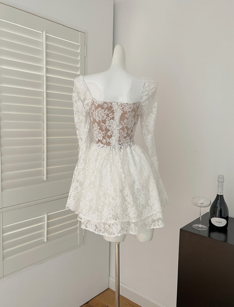 Lace France style dress spring Sexy underwear