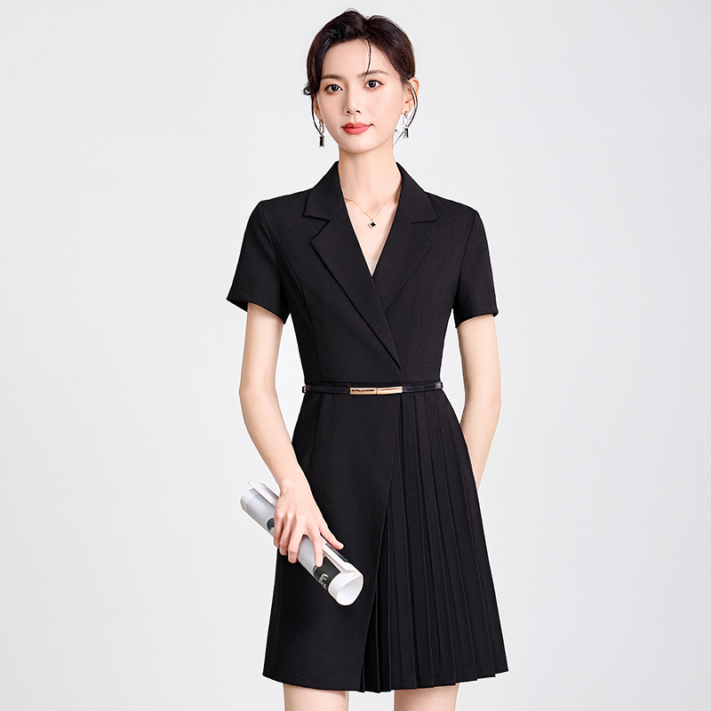 Temperament summer dress host business suit for women