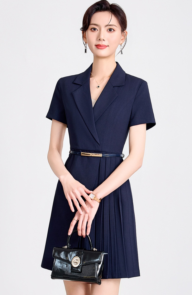 Temperament summer dress host business suit for women