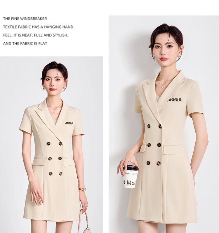 Thin overalls dress summer business suit for women