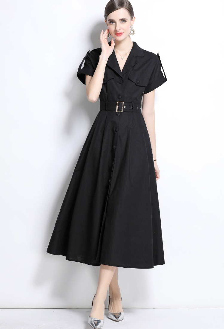 Commuting spring dress temperament slim shirt for women