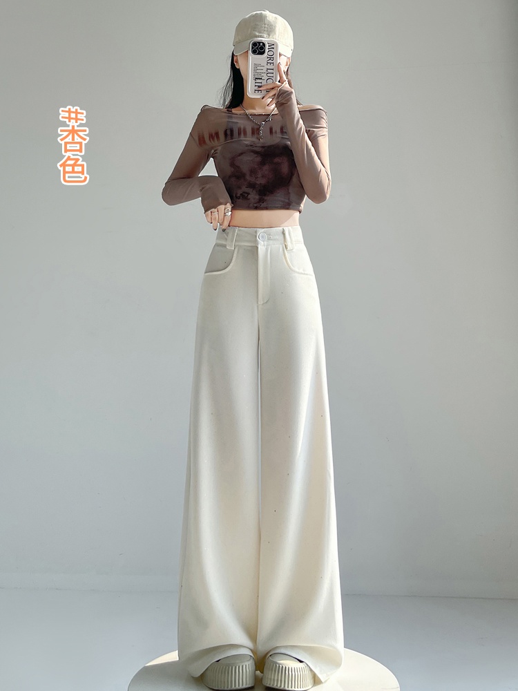 Sequins slim pants mopping business suit for women