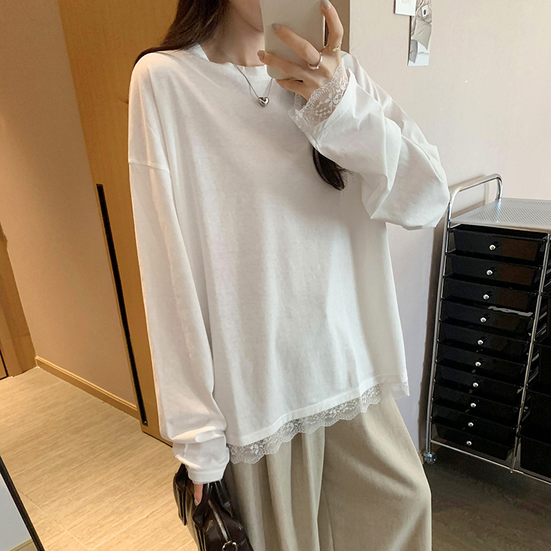 Long sleeve bottoming shirt T-shirt for women