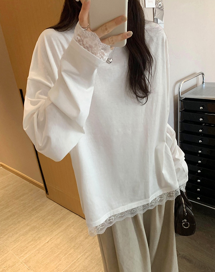 Long sleeve bottoming shirt T-shirt for women