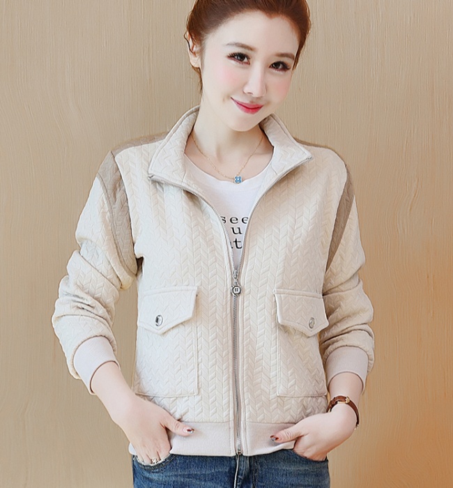 Fashionable short jacket Casual niche tops for women