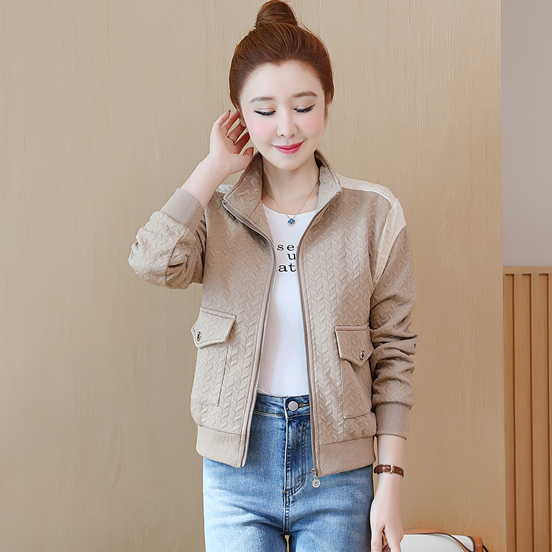 Fashionable short jacket Casual niche tops for women