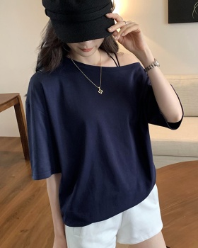 Short sleeve T-shirt summer tops for women