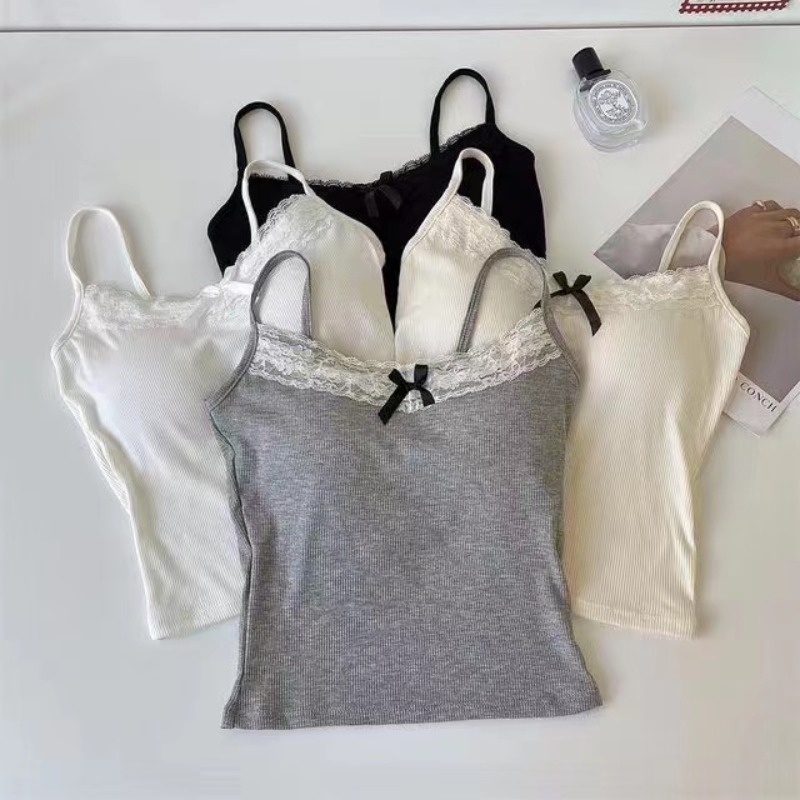 Slim spring and summer tops inside the ride vest for women