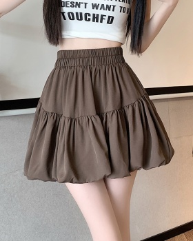 Spring thick and disorderly skirt cake slim bud skirt