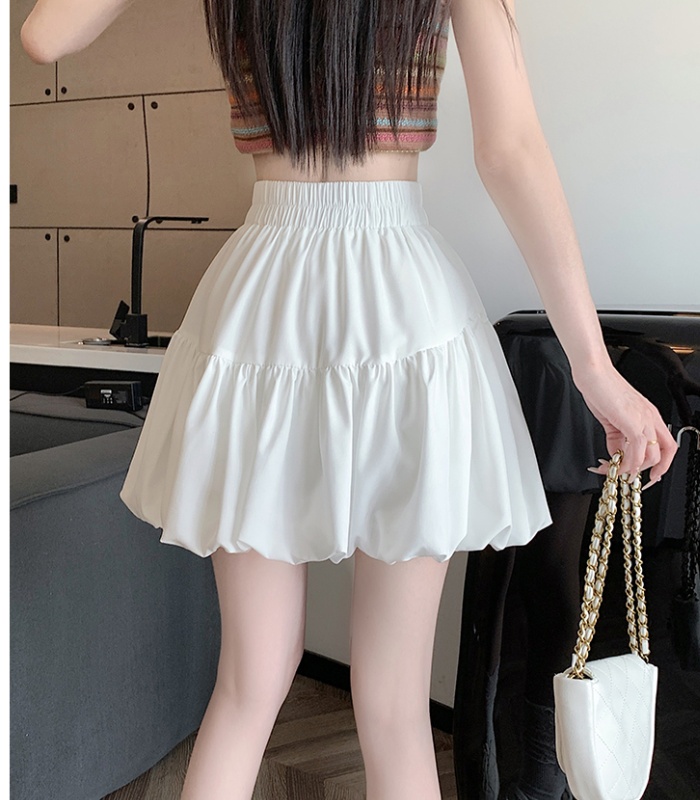 Spring thick and disorderly skirt cake slim bud skirt