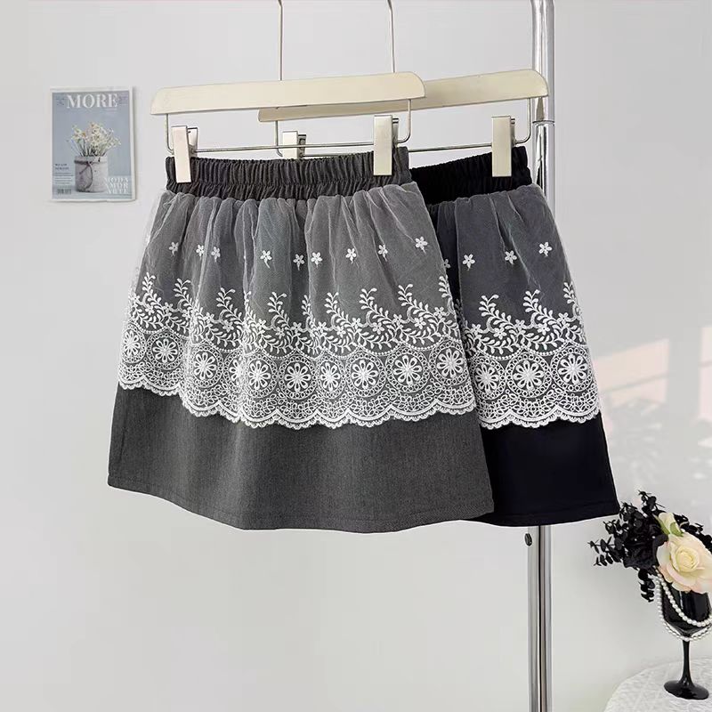 Spring skirt France style short skirt for women