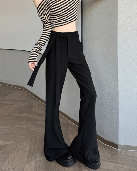 Casual pants micro speaker business suit for women