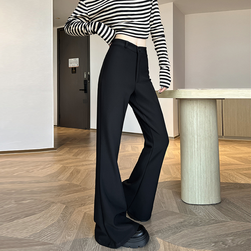 Casual pants micro speaker business suit for women